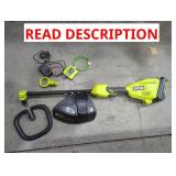 Ryobi 40v String Trimmer, Missing Head.