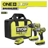 RYOBI ONE+ HP 18V Brushless 2-Tool