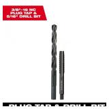 3/8 in. -16 NC Plug Tap & 5/16" Drill Bit