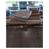 Vinyl drip edge, 6in post sleeve, shop lights,