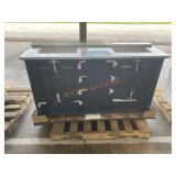 61ï¿½ Double Sink Bathroom Vanity w/ 6 Drawers