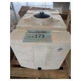 Chen-Tainer Plastic Tank. Unsure of Gallon
