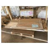 32ï¿½x80ï¿½ Reversible Storm Doors, Butcher Block