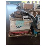 Skid of 4in x 8in bricks