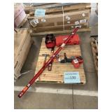 Milwaukee tool lot, hammers, levels, drills