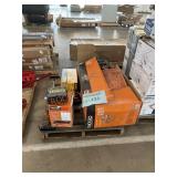 Rigid wet tile saw, Dewalt line level, Ryobi &