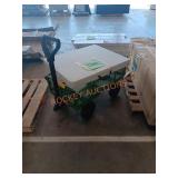 Gorilla pull wagon, 6ft foldable table