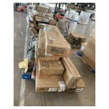 Full bed 2 drawers& bookshelf frame & more