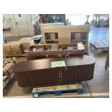 67ï¿½ storage cabinet 60ï¿½ vanity broken top