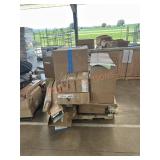 Lifetime folding chairs, tile, unopened boxes