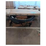 Daybed, pressure pipe, splash guard