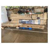 Patio LED Umbrellas, Area Rugs, Rail Gate Frames