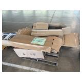 LIFETIME Deck Box, Unassembled Cabinet, Edging