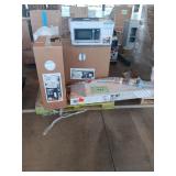 Closet shelving, 30in white wall cabinet, 12in