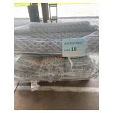 Metal Fencing Chain Link Assorted Size Rolls,  2
