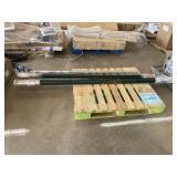 Galvanized Metal Fence Pole, 8ï¿½ Steel T-Posts