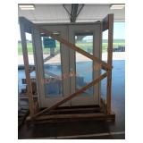 Patio double door