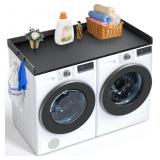 VEVOR Washer Dryer Countertop, Wood, Black