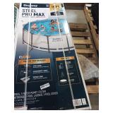 Steel pro max 15 ft 48 in swimming pool