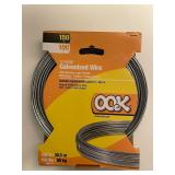 OOK Ooks 12-Gauge Galvanized Wire 100 Ft
