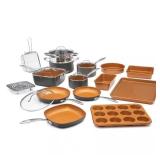 20-Piece Hard Anodized Cookware Set