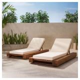 Broadway Teak Chais