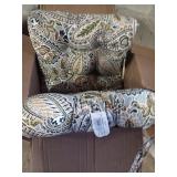 Set of 2 chair cushions
