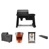 Traeger Woodridge Wi-Fi Pellet Grill it is rusty