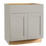 Shaker Sink Base Cabinet, Dove Gray