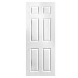 Masonite 30x80 6-Panel Hollow Core Door Slab