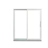 200 Series Patio Door with White Hardware