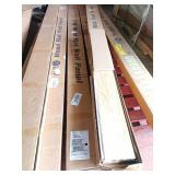 Wood slat wall panels, 7 x bid