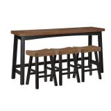 Oxton 4-Piece Counter Height Bar Table Set