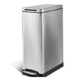 Home Zone Living 11-Gallon Trash Can with Lid