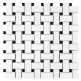Metro Basketweave Mosaic Tile 11.75" square