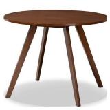 Baxton Studio Alana Round Wood Dining Table *Dama