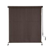 Mocha Cordless Outdoor Shade, 72x72 in