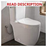 Skirted 21" High Toilet Bowl (No Tank)