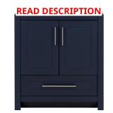 Craye Bath Vanity Cabinet 30x22x34 (Light Gray)