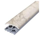 Atomic 0.31" x 2" x 78.7" Vinyl 4 in 1 Molding