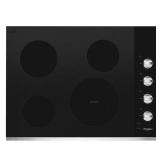 30 in. Radiant Electric Cooktop, 4-Burner
