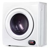 EUHOMY 3.55 cu. ft. Front Load Dryer White