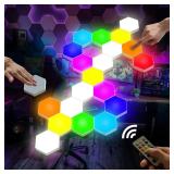 Vcwtty Hexagon RGB Wall Panels (6-Pack)