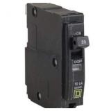 (Box Lot) Square D QO120 MECB, 120/240VAC, 20A, 1