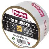 Nashua 2.5 in. W x 60 yd. L Silver Foil Tape
