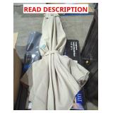Beige Patio Umbrella, Size Unknown