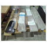 Skid Assorted Vinyl Plank Flooring