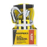 Keeper 2 in. x27 ft Yellow Ratchet Tie-Down