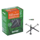 SPAX Multi-Material No. 10 Screws 3-1/2" L