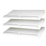 14 in. D x 24 in. W Shoe Shelf (3-Pack)